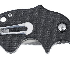CRKT ORCA BLACK 1.79" PLAIN EDGE
