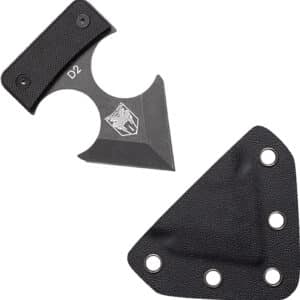 COBRATEC DEFENDER D2 STEEL 3" - TOTAL LENGTH W/ KYDEX SHEATH