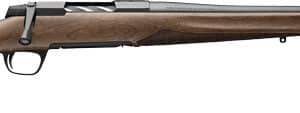 Browning X-Bolt 2 Hunter 6.8 Western 24 in satin checkered walnut stock matte blued finish