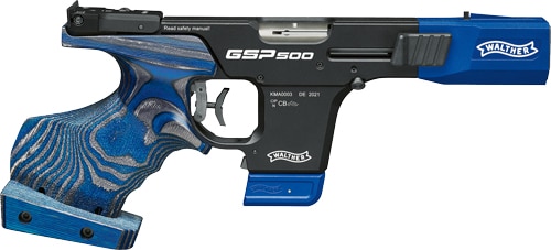 Walther GSP500 32 Expert .32 S&W right-hand target pistol 4.85 inch barrel black aluminum frame