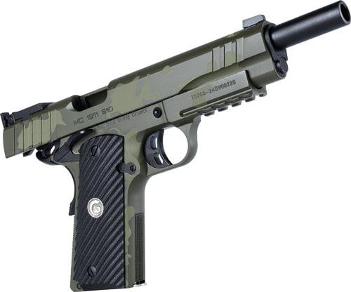 Girsan MC1911S Hunter 10mm pistol in OD green Cerakote with 6 inch barrel