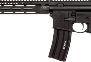 BCM RECCE-16 MCMR Precision 5.56MM rifle side view black 16 inch barrel