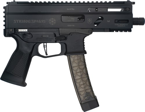Grand Power Stribog SP9A3S 9mm pistol 5 inch threaded barrel black