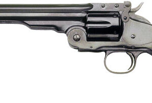 Cimarron No.3 Schofield .44-40 Winchester 7in blued revolver with walnut grips