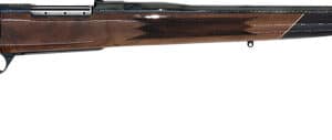 Weatherby Mark V Deluxe 378 Weatherby Magnum rifle with gloss walnut Monte Carlo stock and blued finish