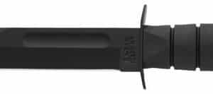 KA-BAR FIGHTING/UTILITY KNIFE - 7" W/PLASTIC SHEATH BLACK