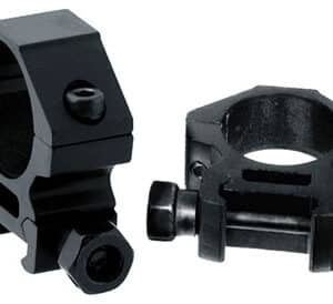 UTG RINGS 1" LOW PROFILE - MATTE BLACK PICATINNY/WEAVER