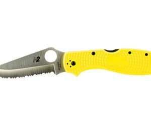 SPYDERCO STRTCH 2 XL LW SLT YLW SRTD