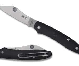 SPYDERCO ROADIE XL LTWT 2.74" BLK