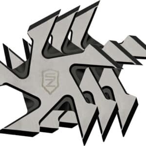 SZCO SIERRA ZULU 4" BUZZSAW - THROWING STAR SET 3PACK W/SHTH