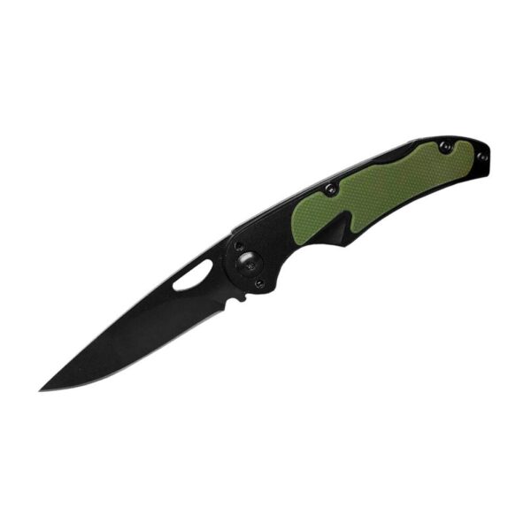 ABKT Elite Mark II Lockback Folding Knife 2-1/2" Drop Point Blade Green