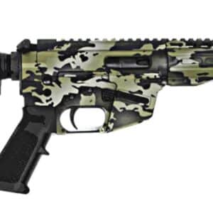 Freedom Ordnance PSTL 9mm pistol in MultiCam Cerakote with 9" barrel and 8" U-rail