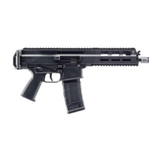 B&T APC300 PRO PSTL .300 AAC Blackout pistol with M-LOK handguard and flip-up sights