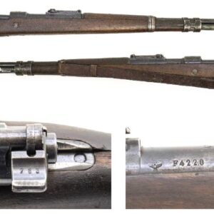 J.P. Sauer & Sohn 1941 K98 German Mauser 8MM rifle with bayonet and matching serial numbers