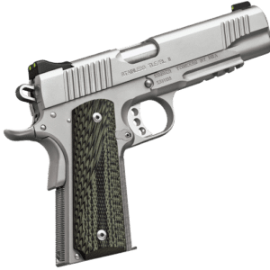 Kimber Pro TLE/RL II .45 ACP pistol in satin silver with 5-inch barrel