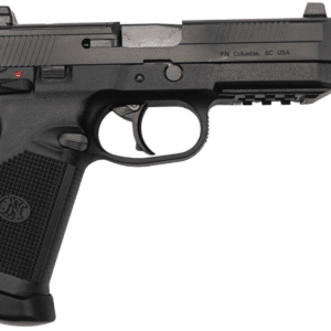 FNX-45 Tactical 45ACP black semi-automatic pistol with two 15-round magazines
