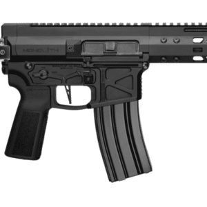 Global Ordnance Monolith 5.56 NATO 12.5-inch pistol with integrated KeyMo brake and SB Tactical brace