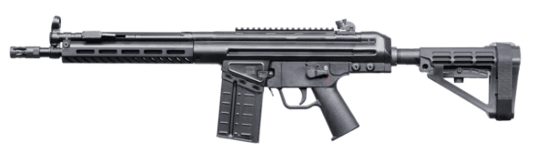 PTR 91 K3P-BR PDWR 308 WIN 12.5" PISTOL W/BRACE M-LOK HANDGUARD