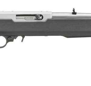 Ruger 10/22 Carbine .22 LR 18.5in stainless barrel with black Magpul MOE X-22 stock
