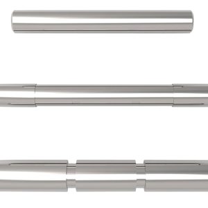 Cross Armory CRGPSSV 3 Pin Set  Compatible w/ Glock Gen1-3 Silver Steel