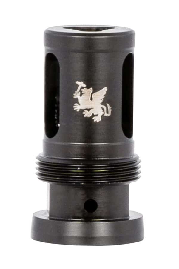Griffin Armament TMHC305824 Taper Mount Hammer Comp Black 17-4 Stainless Steel with 5/8"-24 tpi Threads, 1.94" OAL & 1.08" Diameter for 30 Cal