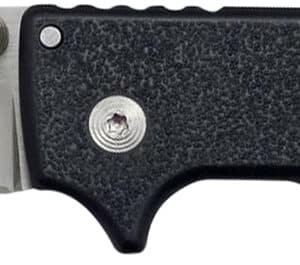 Cold Steel CS62K1 SR1 Lite 4" Folding Clip Point Plain 8Cr13MoV SS Blade/Black Griv-Ex Handle Includes Pocket Clip