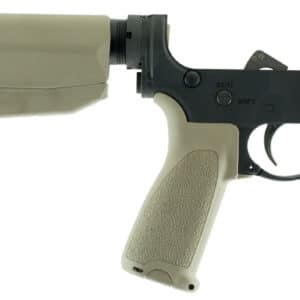 BCM LRGSTKMOD0FDE BCM Lower MOD 0 Multi-Caliber 7075-T6 Aluminum Black Cerakote Synthetic Flat Dark Earth Pistol Grip & Stock for AR-Platform