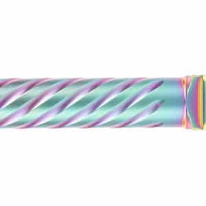 Ballistic Advantage BAPSG195T3W Premium Series  Threaded/Spiral Fluted, 9mm Luger, Iridescent PVD, Fits Glock 19 Gen 3-5