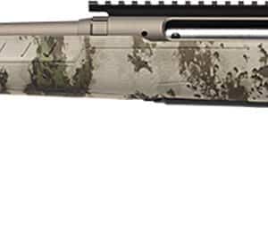 Savage Arms 32308 Axis 2 Pro Compact 223 Rem 4+1 20" Gun Metal Bronze Cerakote Heavy Threaded Barrel & Picatinny Rail Carbon Steel Receiver, Fixed Woodland Camo Synthetic Stock, Left Hand