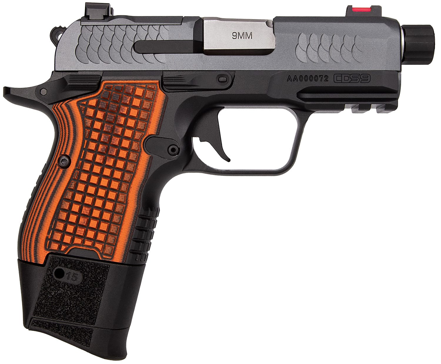 Kimber CDS9 9mm pistol, threaded barrel, optics-ready