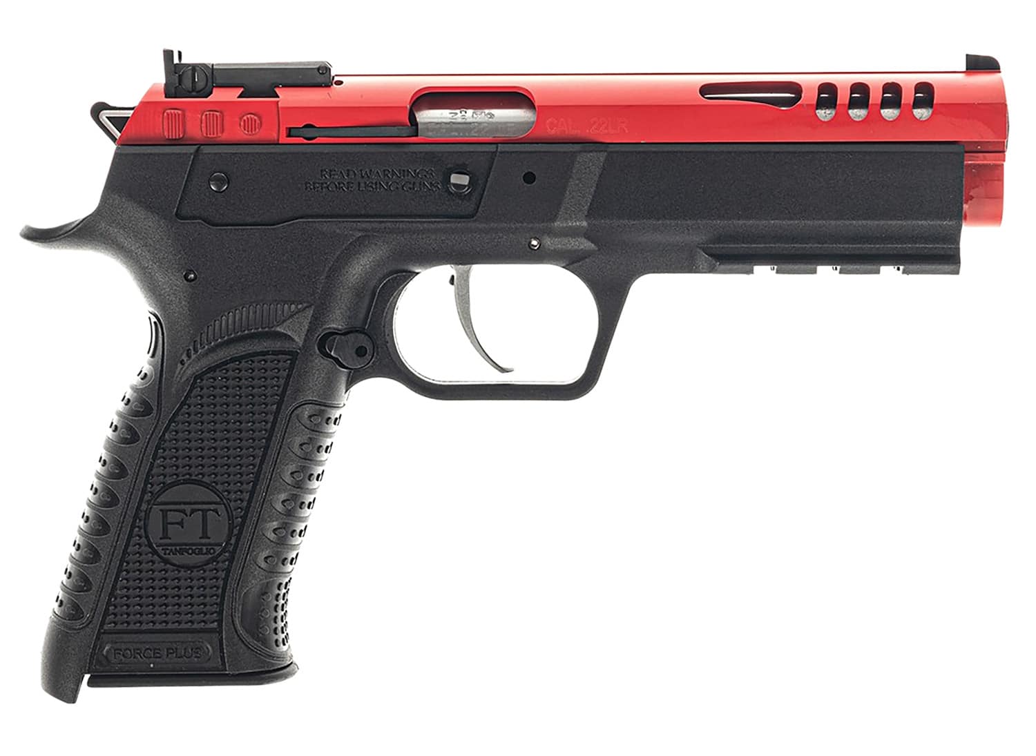 Tanfoglio TFFORCE9 Force F 9mm Luger semi-automatic handgun with steel slide