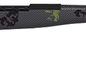 Fierce Firearms ROG7MMBC20BF Carbon Rogue 7mm BC 20" Black Cerakote Carbon Fiber Match Grade Threaded Barrel, Drilled & Tapped Steel Receiver, LR Negative Comb Forest Camo Carbon Fiber Stock