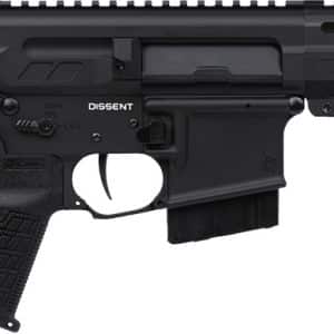 CMMG Dissent .338 ARC 10.5-inch AR pistol in black Cerakote