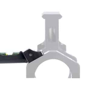 Seekins Precision 0010650156-F X-Cap Adjustable Bubble Level Black 7075 Aluminum