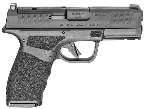 Springfield Armory Hellcat Pro 9mm pistol black, optics-ready with CT-1500 red dot and magazines