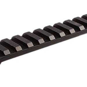 Talley PSM258160   Black Anodized Aluminum Picatinny Rail Mount Short Action 20 MOA