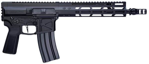Global Ordnance LLC 197892003230 Monolithic  5.56 NATO 12.50" Black Barrel, KeyMod Handguard, Picatinny Rail Receiver, Black Polymer Grip