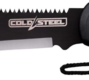 Cold Steel CSMAAXIS Axis  11" Carbon Steel Blade, Black Textured Rubber Handle, 18" Long, Includes Sheath