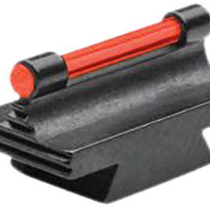 TruGlo TGTG95343RR Front Sight  Red Front Fiber Optic/Black Frame 3/8" Dovetail, .343" High