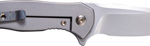 WE KNIFE KITEFIN 3.24" CARBON - FIBER/POLISHED BEAD BLAST