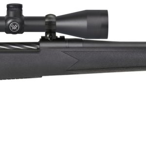 Mossberg Patriot 7mm PRC rifle with Vortex 3-9x40 scope and black synthetic stock