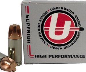UNDERWOOD 9MM LUGER +P 115GR - XTREME PENETRATOR 20RD 10BX/CS
