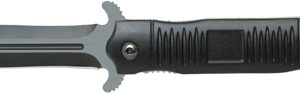 ABKT BLACK STILETTO ASSISTED - OPENER 3.5" BLADE W/BREAKER