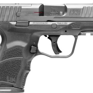 Heckler & Koch CC9 9mm micro-compact pistol, 3.32 in barrel, optics-ready, black finish