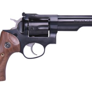 Ruger GP100 .357 Magnum 5 inch blued revolver with wood grip