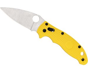 SPYDERCO MANIX 2 LW SALT YELLOW CPM