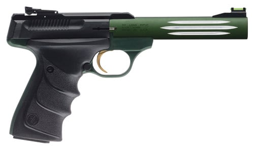 Browning Buck Mark .22 LR Matte Green pistol with 5.5 inch barrel