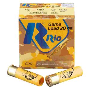 Https3A2F2Fmedia.chattanoogashooting.com2Fimages2Fproduct2FRORSL202Fhigh Velocity 20 Ga Slug Shell Rio Royal Star 25 Count