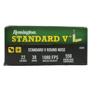 Https3A2F2Fmedia.chattanoogashooting.com2Fimages2Fproduct2FRTR209882Fremington 22lr 36gr Standard V Lead Round Nose 550 Count Rtr20988 0001 Left2520Side