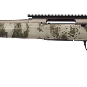 Savage Axis 2 Pro Compact left-hand rifle 20-inch heavy threaded barrel Woodland camo